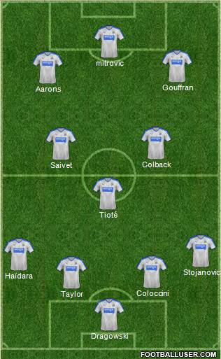 Newcastle United Formation 2016