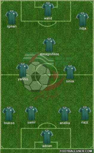 Algeria Formation 2016