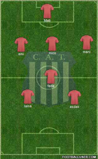 Talleres de Córdoba Formation 2016