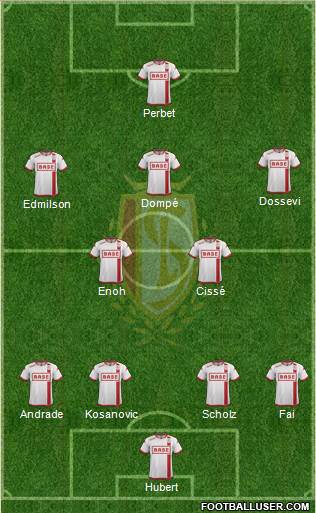 R Standard de Liège Formation 2016