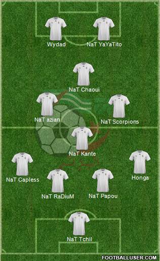 Algeria Formation 2016