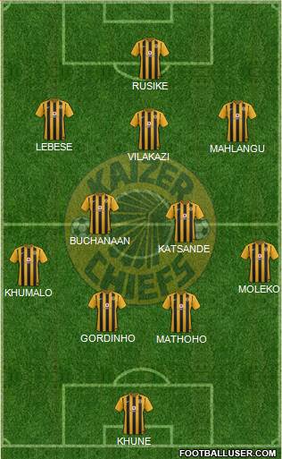 Kaizer Chiefs Formation 2016