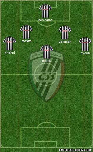 Club Sportif Sfaxien Formation 2016