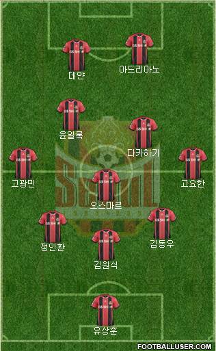 FC Seoul Formation 2016