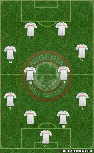 Nigeria Formation 2016