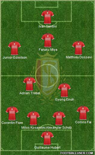 R Standard de Liège Formation 2016