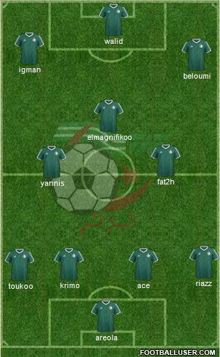 Algeria Formation 2016