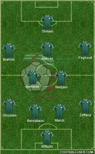 Algeria Formation 2016