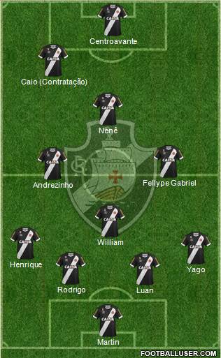 CR Vasco da Gama Formation 2016