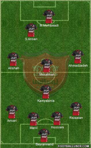 Persepolis Tehran Formation 2016