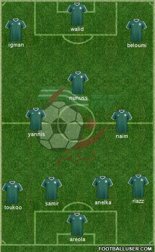 Algeria Formation 2016