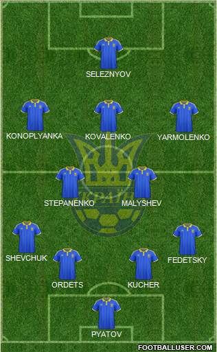 Ukraine Formation 2016