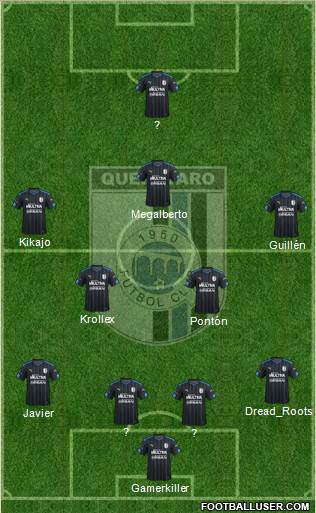 Club de Fútbol Gallos Blancos Formation 2016