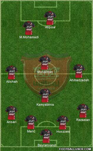 Persepolis Tehran Formation 2016