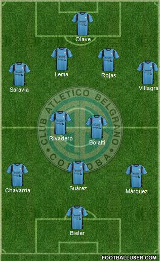 Belgrano de Córdoba Formation 2016