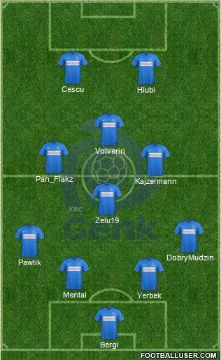 K Racing Club Genk Formation 2016