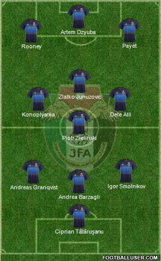 Japan Formation 2016