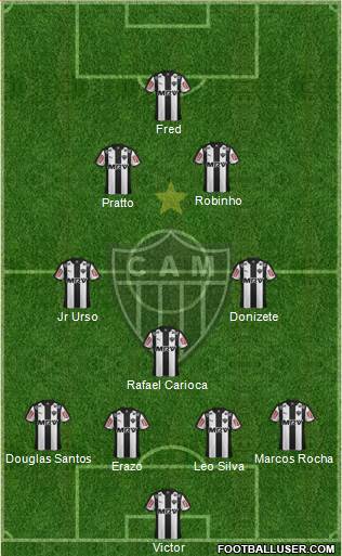 C Atlético Mineiro Formation 2016