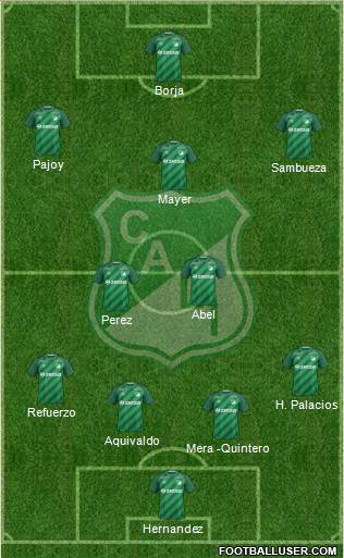 AC Deportivo Cali Formation 2016