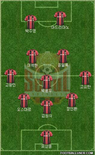 FC Seoul Formation 2016