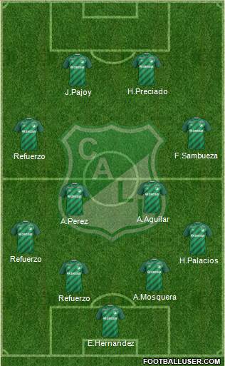 AC Deportivo Cali Formation 2016