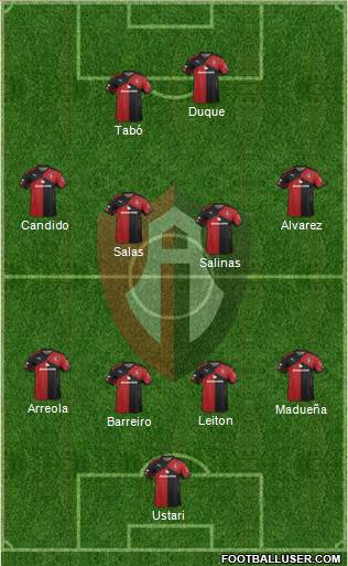 Club Deportivo Atlas Formation 2016