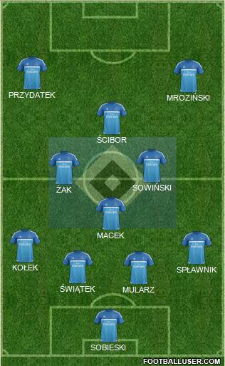 Hamburger SV Formation 2016