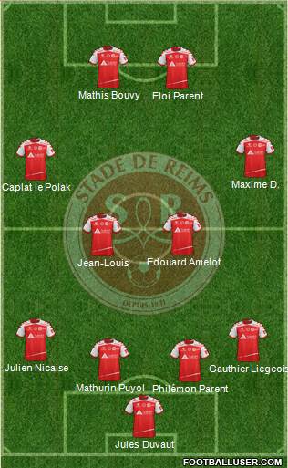 Stade de Reims Formation 2016