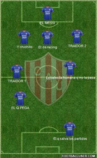 Unión de Santa Fe Formation 2016