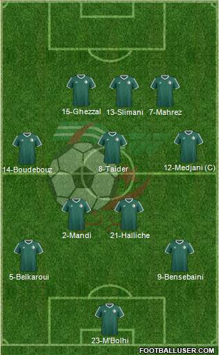 Algeria Formation 2016