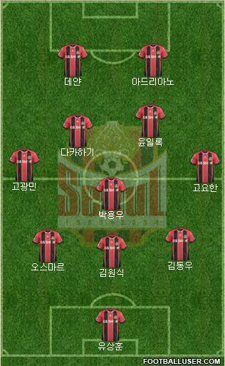 FC Seoul Formation 2016