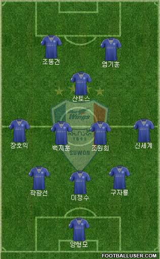 Suwon Samsung Blue Wings Formation 2016