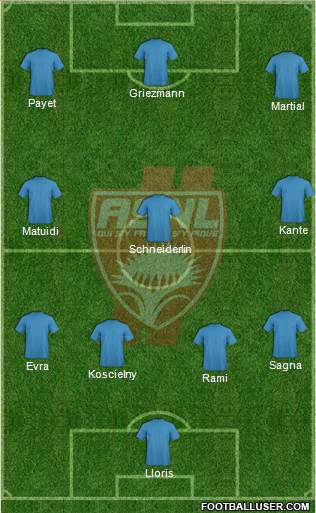 A.S. Nancy Lorraine Formation 2016