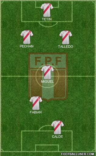 Peru Formation 2016