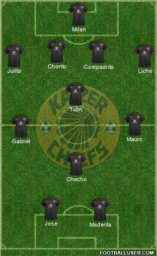 Kaizer Chiefs Formation 2016