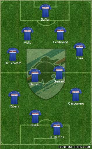 Sampdoria Formation 2016