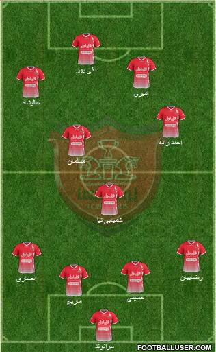 Persepolis Tehran Formation 2016