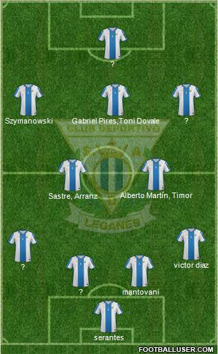 C.D. Leganés S.A.D. Formation 2016