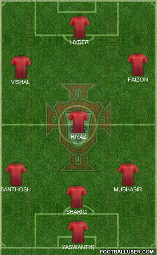 Portugal Formation 2016