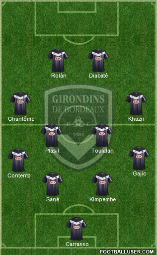 FC Girondins de Bordeaux Formation 2016