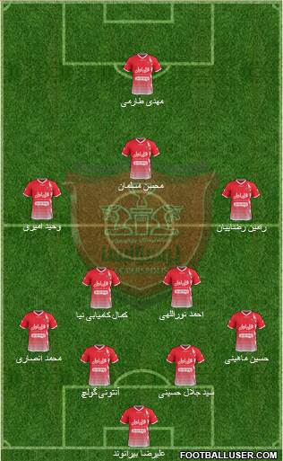 Persepolis Tehran Formation 2016