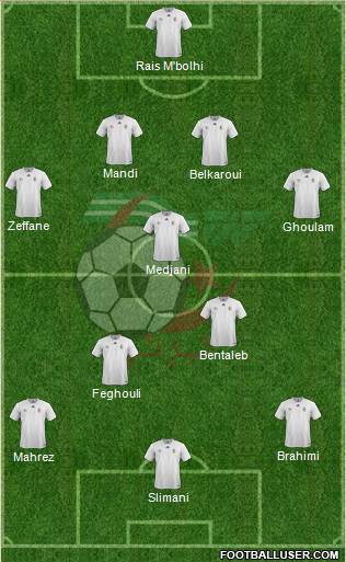 Algeria Formation 2016