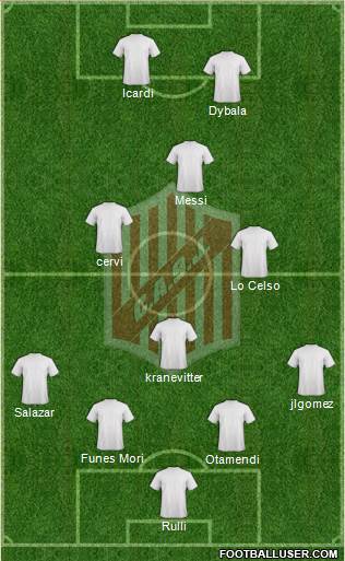 9 de Julio Formation 2016