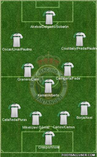 R. Racing Club S.A.D. Formation 2016