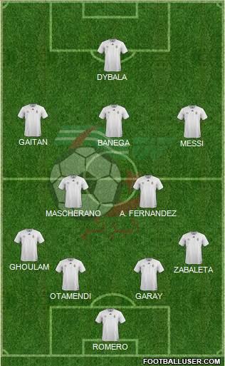 Algeria Formation 2016