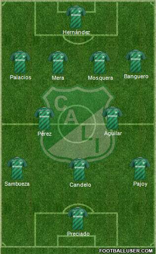 AC Deportivo Cali Formation 2016