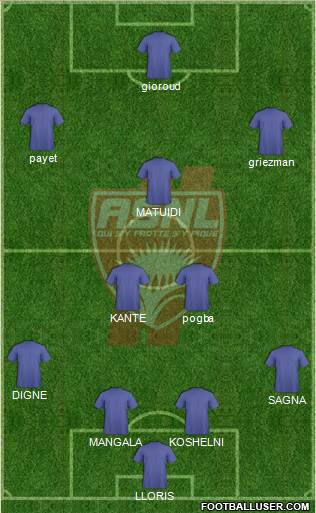 A.S. Nancy Lorraine Formation 2016