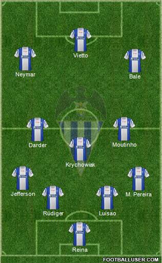 C.D. Alcoyano Formation 2016