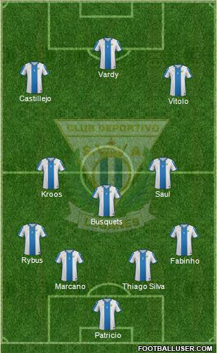 C.D. Leganés S.A.D. Formation 2016