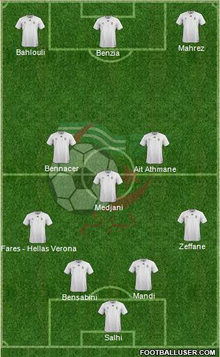 Algeria Formation 2016